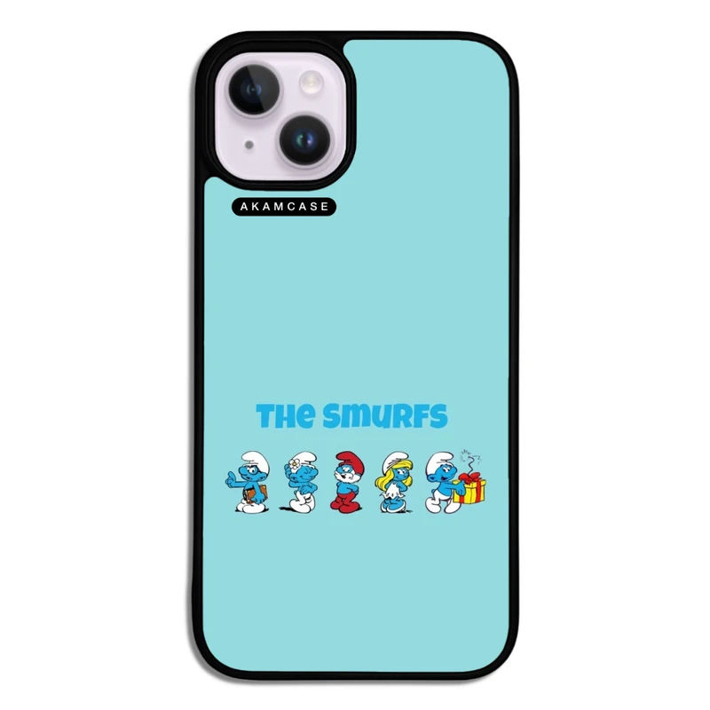 کاور آکام مدل AMC-WA14-SMURFS-22 مناسب برای گوشی موبایل اپل iPhone 14