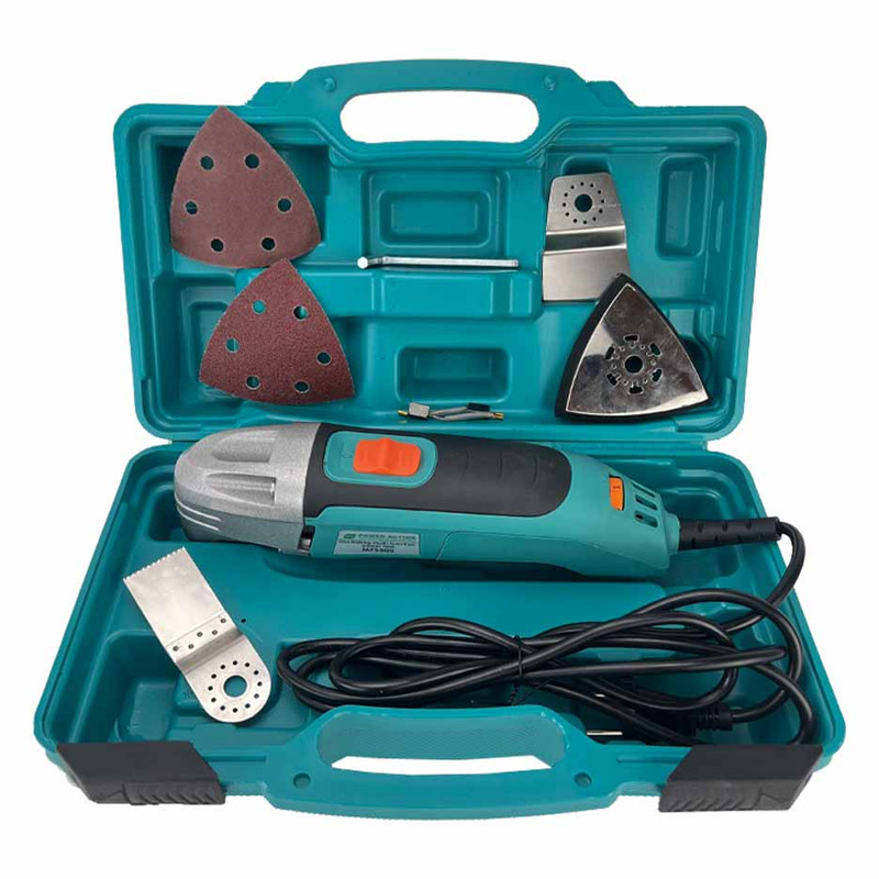 فرز همه کاره 300 وات دیمردار پاوراکشن مدل MFS300 فرز همه کاره 300 وات دیمردار پاوراکشن مدل MFS300