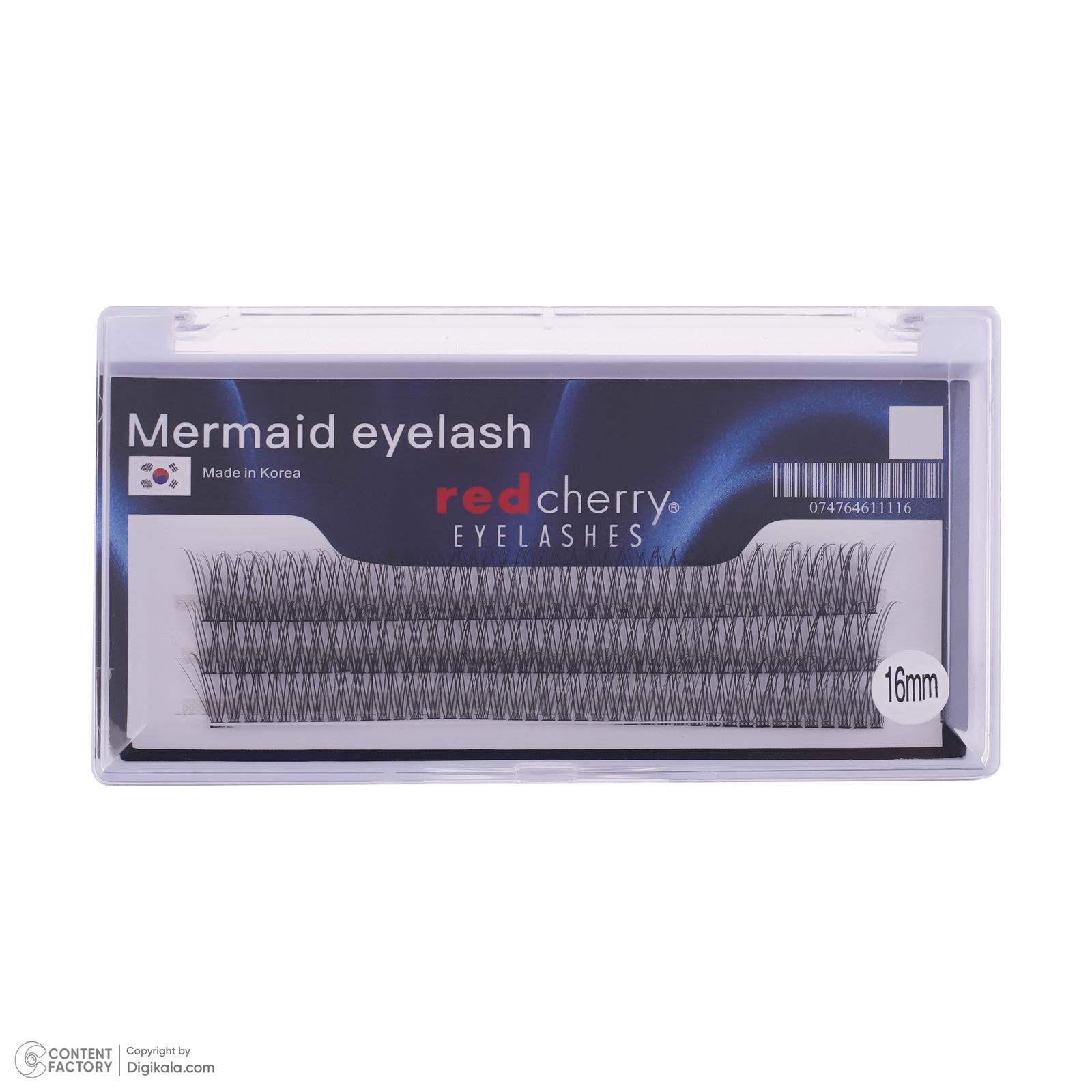 مژه مصنوعی رد چری مدل mermaid کد 16 -  - 2