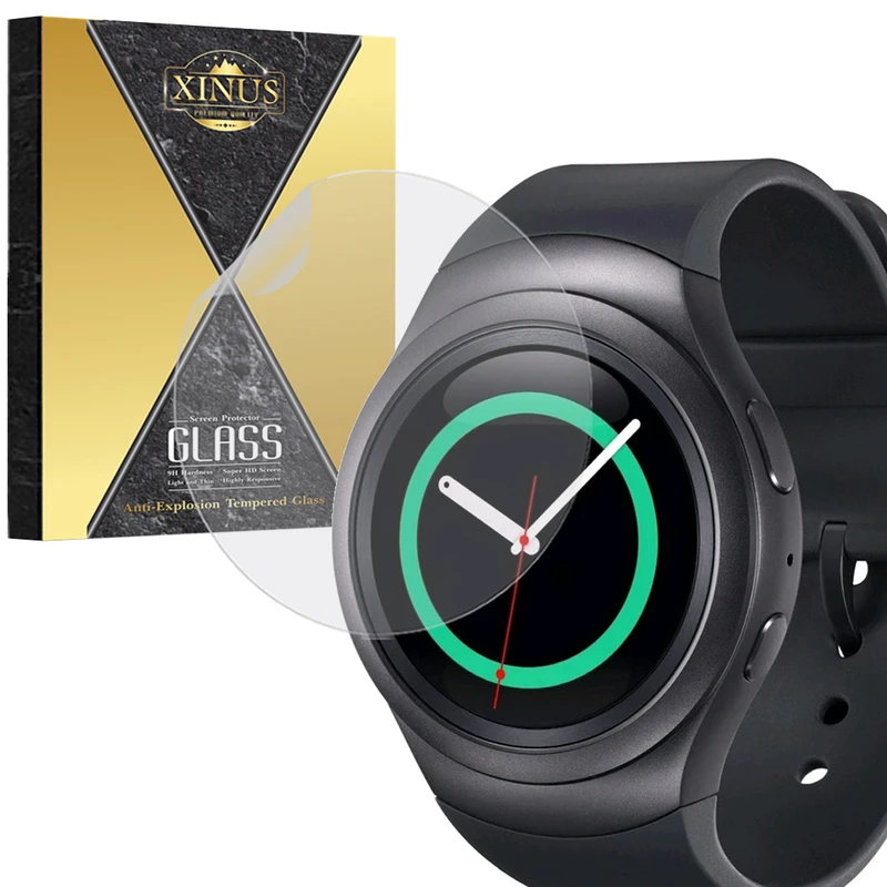 محافظ صفحه نمایش ژینوس مدل NNOX مناسب برای ساعت هوشمند سامسونگ Gear S2 / SM-R720