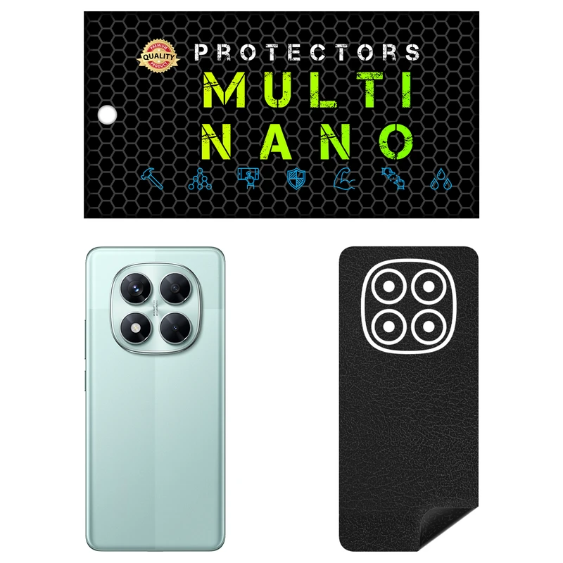 برچسب پوششی مولتی نانو طرح چرم مدل X-F1L مناسب برای گوشی موبایل شیائومی Redmi Note 14 Pro 5G