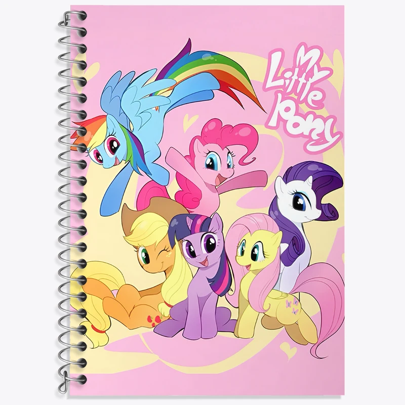 دفتر زبان 50 برگ خندالو مدل دو خط طرح اسب پونی کد N3288