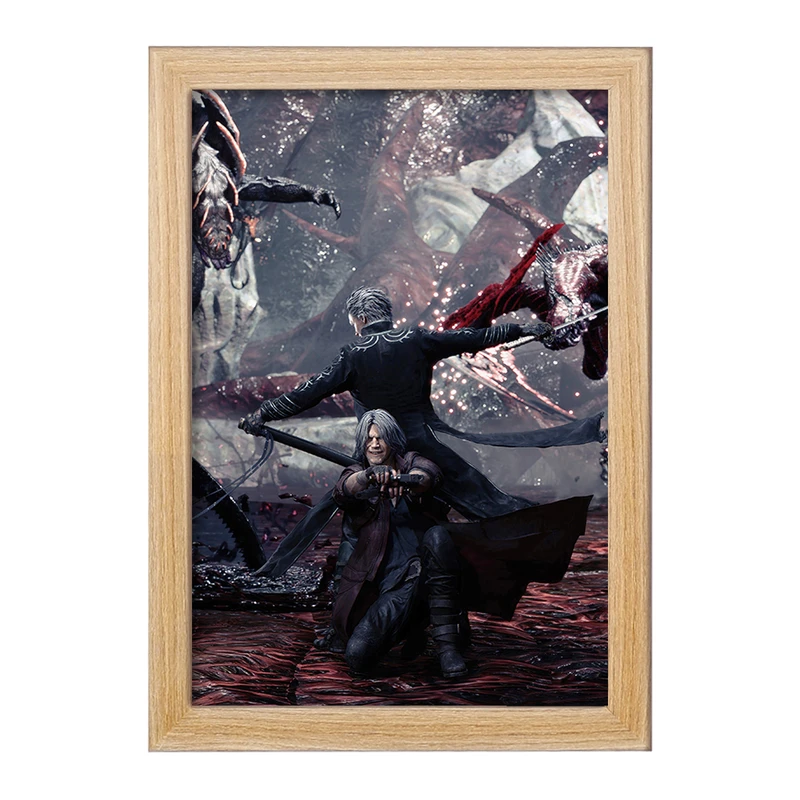 تابلو خندالو مدل بازی دویل می کرای Devil May Cry کد 30208