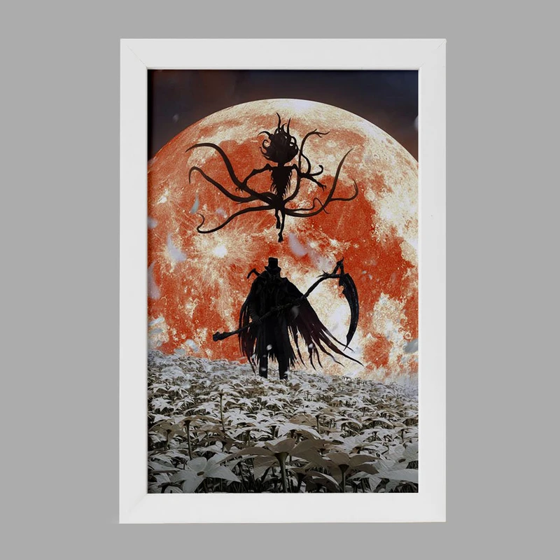 تابلو خندالو مدل بازی بلاد بورن Blood Borne کد 30066