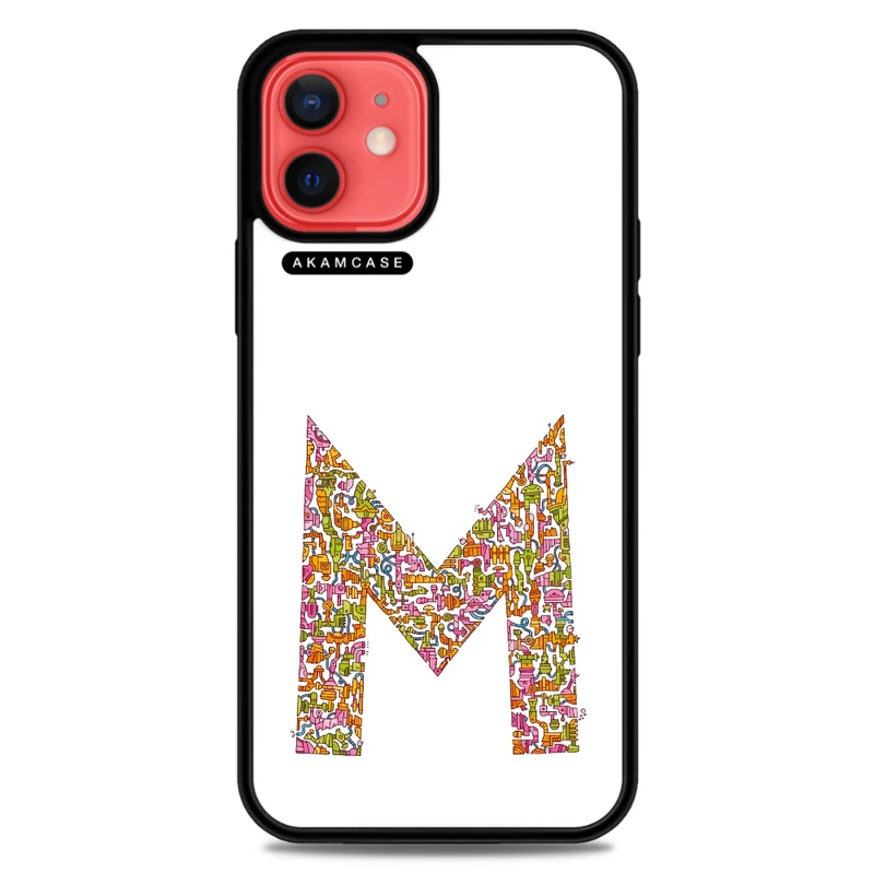 کاور آکام مدل AMC-WA12-ALPHADOODLEBET-13 مناسب برای گوشی موبایل اپل iPhone 12