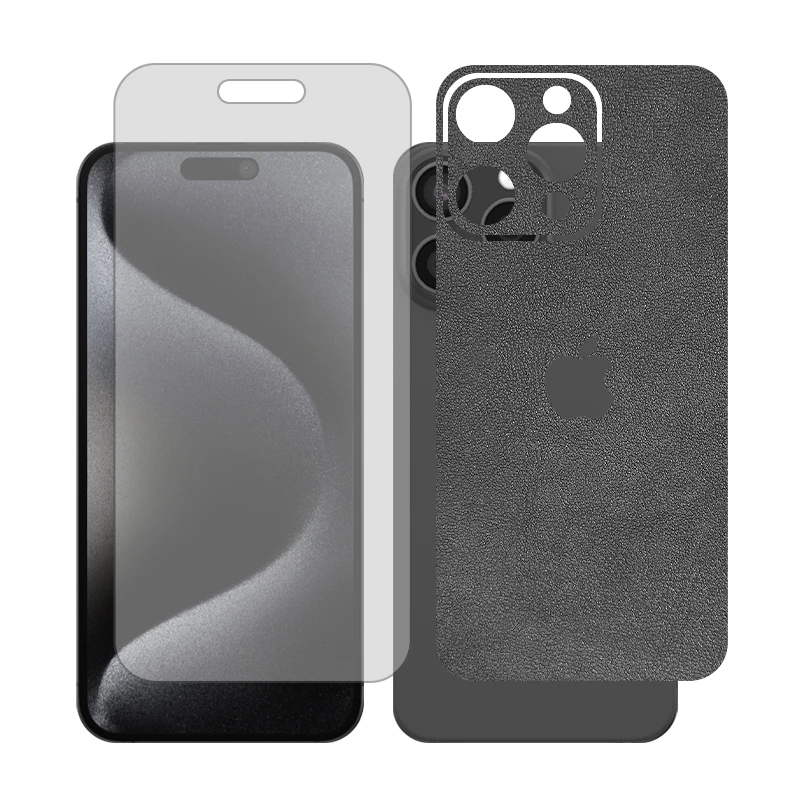 محافظ صفحه نمایش مات گلس مدل Together مناسب برای گوشی موبایل اپل iPhone 16 Pro Max به همراه برچسب پوششی پشت گوشی