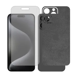 Glass Together model matte Screen Protector Suitable for Apple iPhone 15 Pro Max Mobile Phone with Back cover sticker