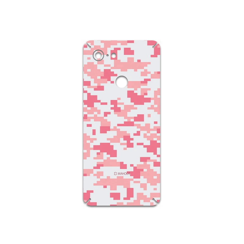 برچسب پوششی ماهوت مدل Army-Pink-pixel مناسب برای گوشی موبایل گوگل Pixel 3