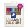 روان نویس استدلر کد 334PCC20 مدل Triplus Fineliner Brilliant Colours بسته 20 عددی به همراه کیف