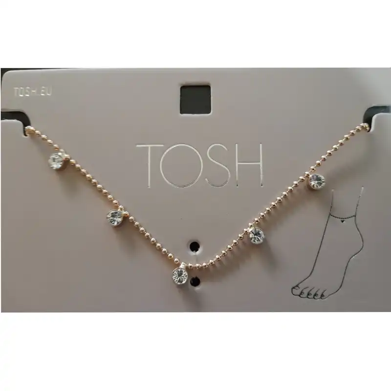 پابند زنانه تاش مدل 5 نگین سواروسکی