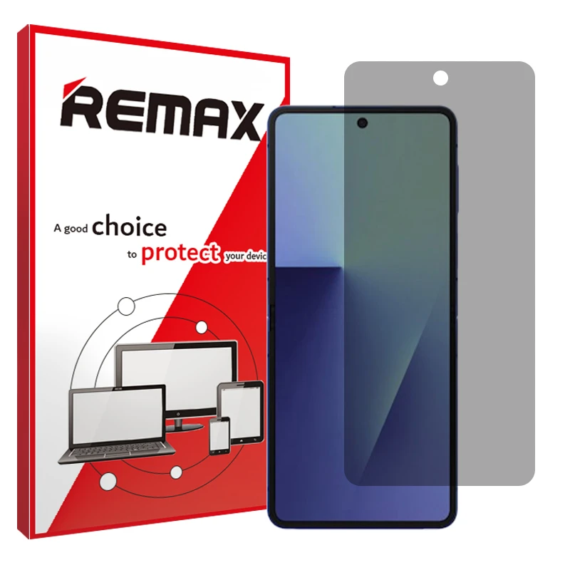 محافظ صفحه نمایش حریم شخصی ریمکس مدل Resistant مناسب برای گوشی موبایل سامسونگ Galaxy Z Flip7