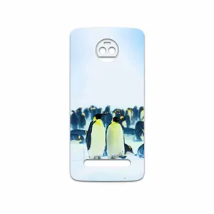 MAHOOT Penguin Cover Sticker for Motorola Moto Z2 Force