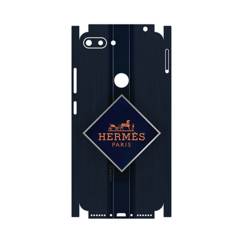 برچسب پوششی ماهوت مدل Hermes-Logo-FullSkin مناسب برای گوشی موبایل جی پلاس T10