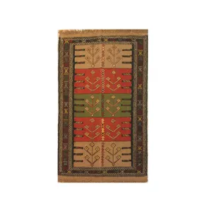 گلیم دستبافت دو متری کد 44