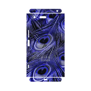 MAHOOT Purple Feather-FullSkin Cover Sticker for Sony Xperia XZ Premium