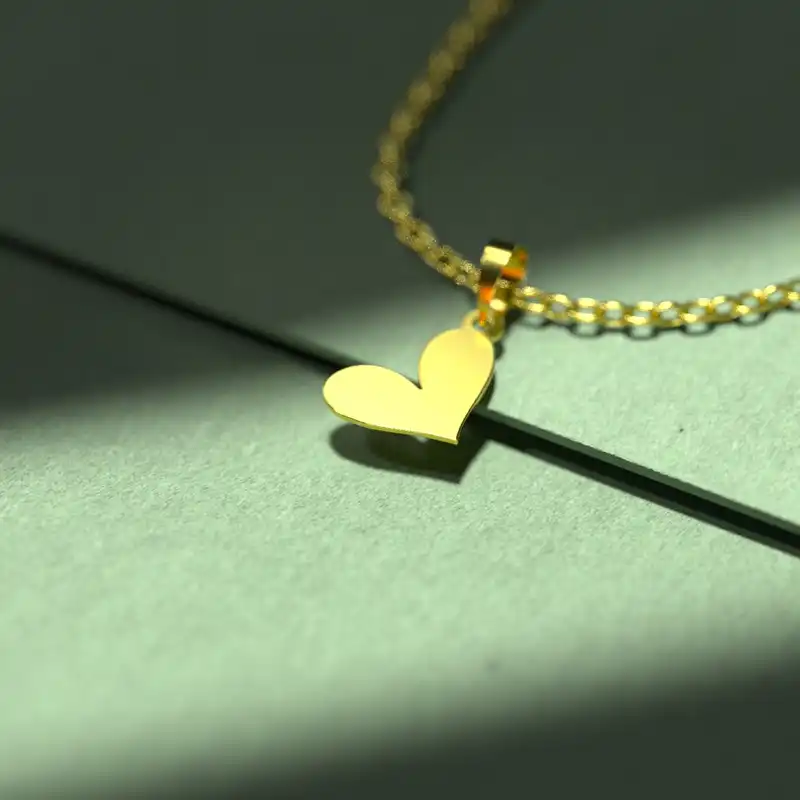 گردنبند طلا 18 عیار زنانه مدوپد مدل هندسی کد CA10793