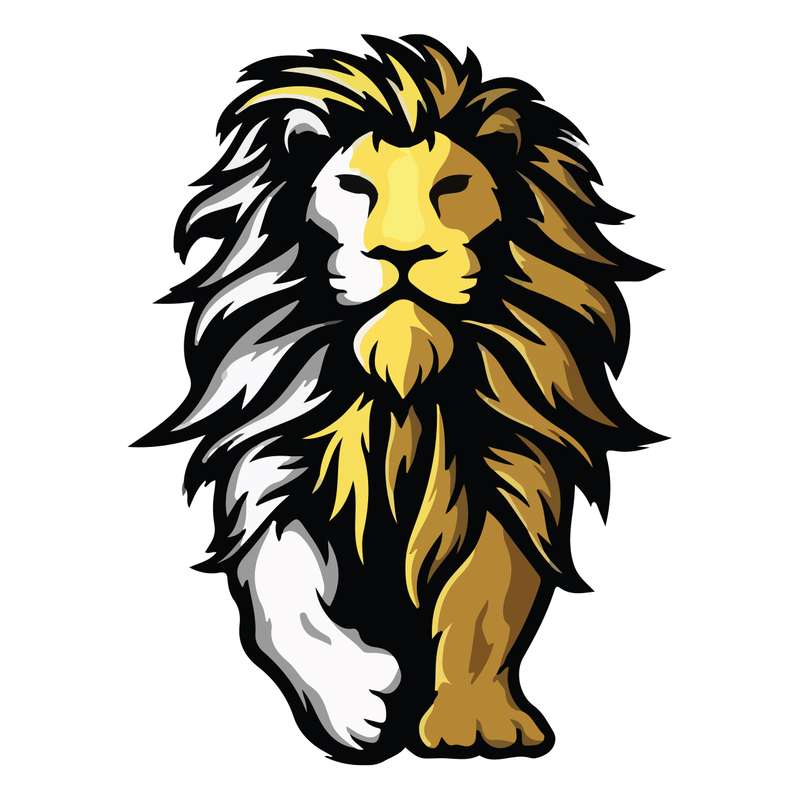 برچسب بدنه خودرو طرح شیر کد 997