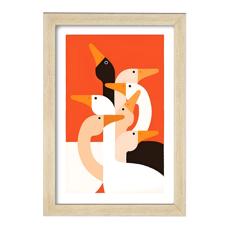 تابلو خندالو مدل غاز های وحشی کد F4617