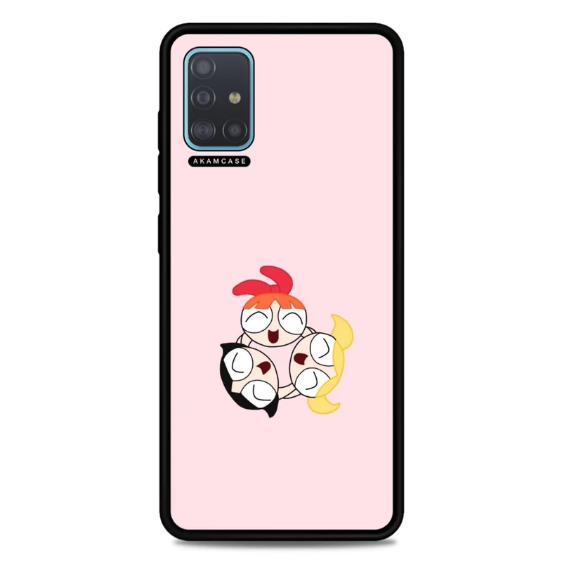 کاور آکام مدل AMCWSGA51-POWERPUFF GIRLS-2 مناسب برای گوشی موبایل سامسونگ Galaxy A51