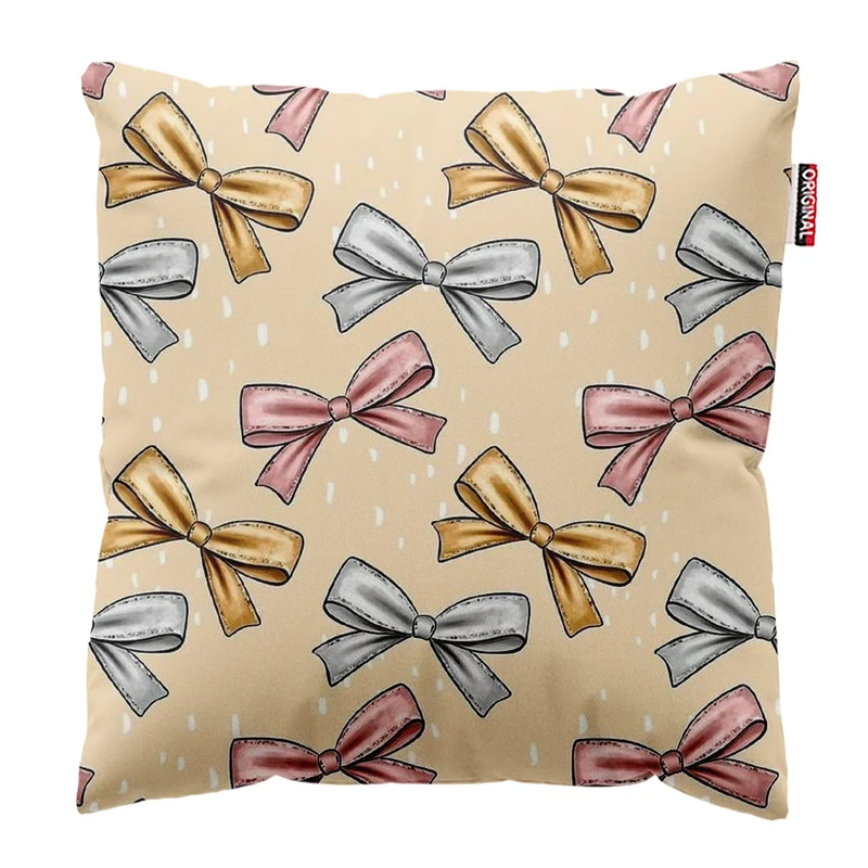 کوسن پاد آفرین طرح پاپیون کد 2517 سایز 30*30 سانتی متر