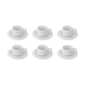 ست فنجان و نعلبکی 12 پارچه شرکت صنایع چینی تقدیس مدل VBN-391