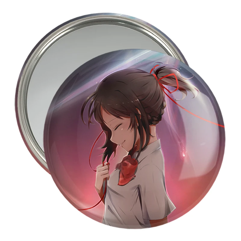 آینه جیبی خندالو مدل میتسویا میامیزو انیمه یورنیم Your Name  کد 16260