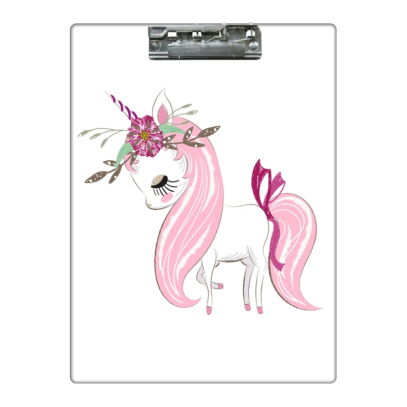 تخته شاسی طرح اسب تک شاخ کد 1632605 سایز A4