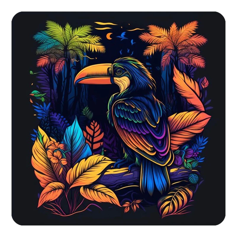 مگنت کاکتی طرح حیوانات رنگی مدل mp25891