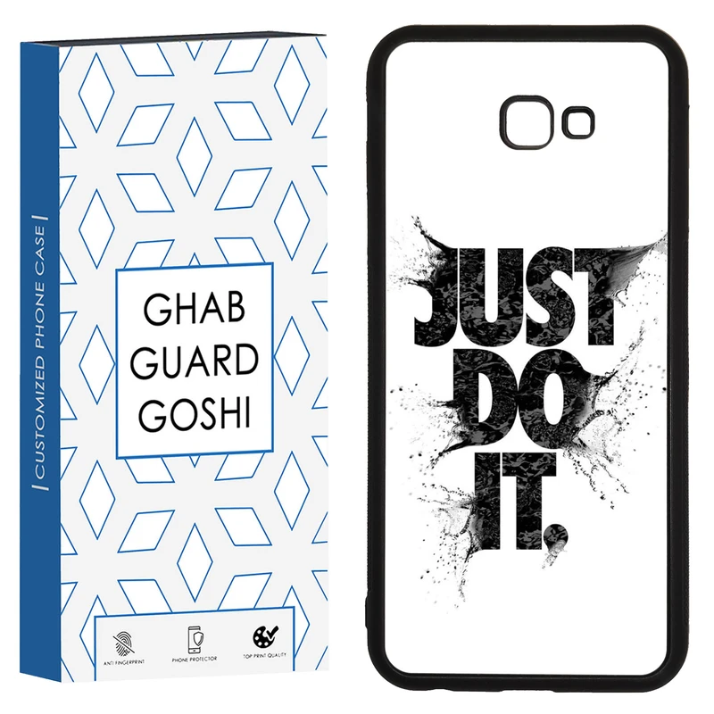 کاور قاب گارد گوشی طرح just do it کد TPU-107 مناسب برای گوشی موبایل سامسونگ Galaxy J4 plus / J4 core