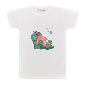 تی شرت بچگانه پرمانه طرح باب اسفنجی کد pmt.1173