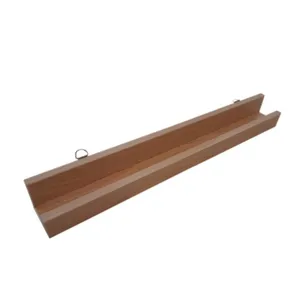 شلف دیواری مدل ساده طرح گیره دار کد  1233