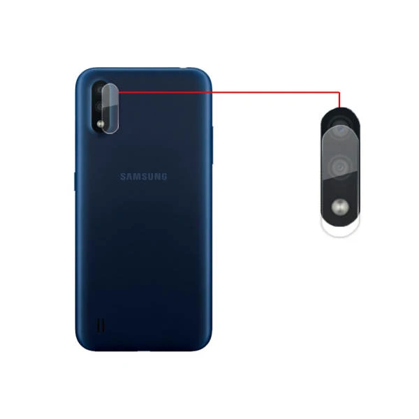 محافظ لنز دوربین نانو کد ep001 مناسب برای گوشی موبایل سامسونگ Galaxy A01