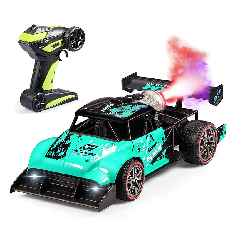 ماشین بازی کنترلی مدل مسابقه ای فلزی طرح دودزا دسته خلبانی کد 528