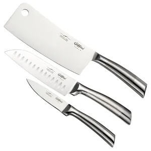 ست چاقو آشپزخانه 3 پارچه جی فی نی مدل 2301