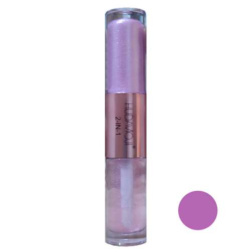 رژ لب مایع هدی موجی مدل شاین دار  شماره 01