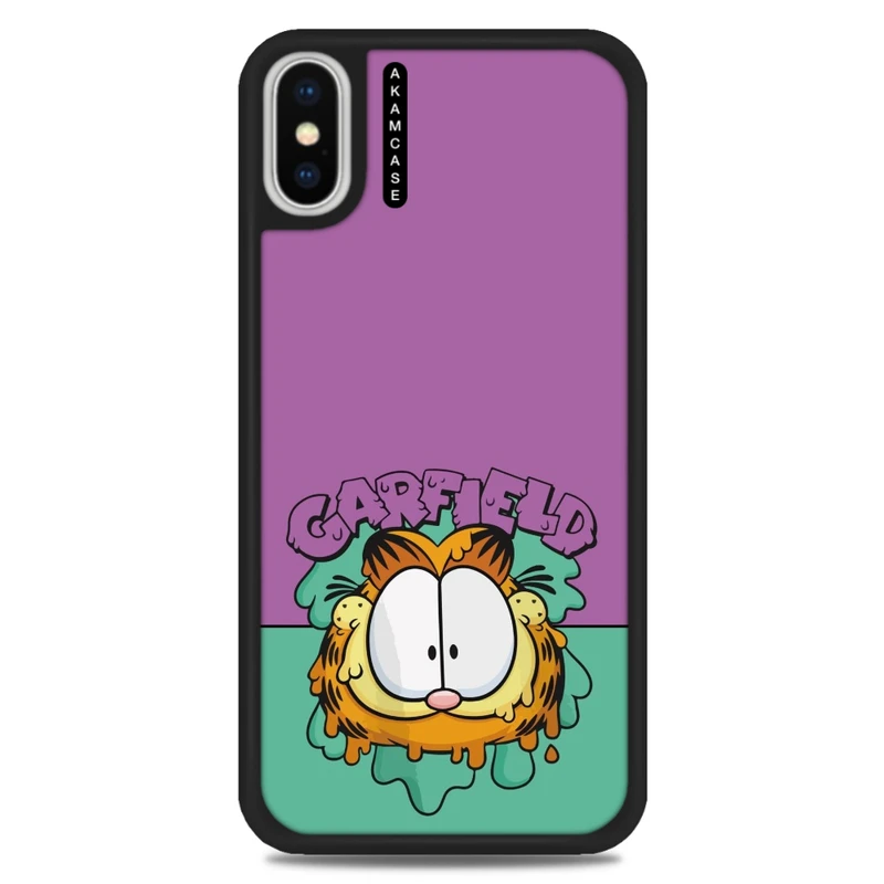 کاور آکام مدل AMC-WAX-GARFIELD3 مناسب برای گوشی موبایل اپل iPhone X/Xs
