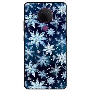 Megafone Snowflake 2824 Cover For Nokia 5.4
