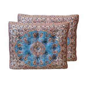 پشتی ترمه طرح سنتی مدل سالارکد 10071بسته2عددی