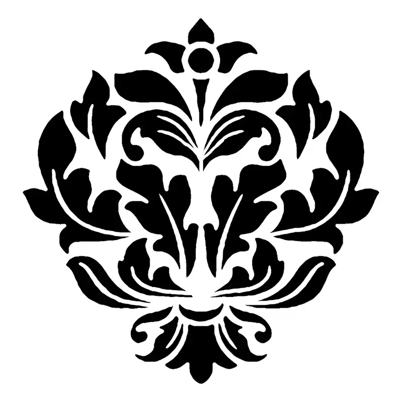 شابلون باتیس آرت طرح تذهیب کد 50-368