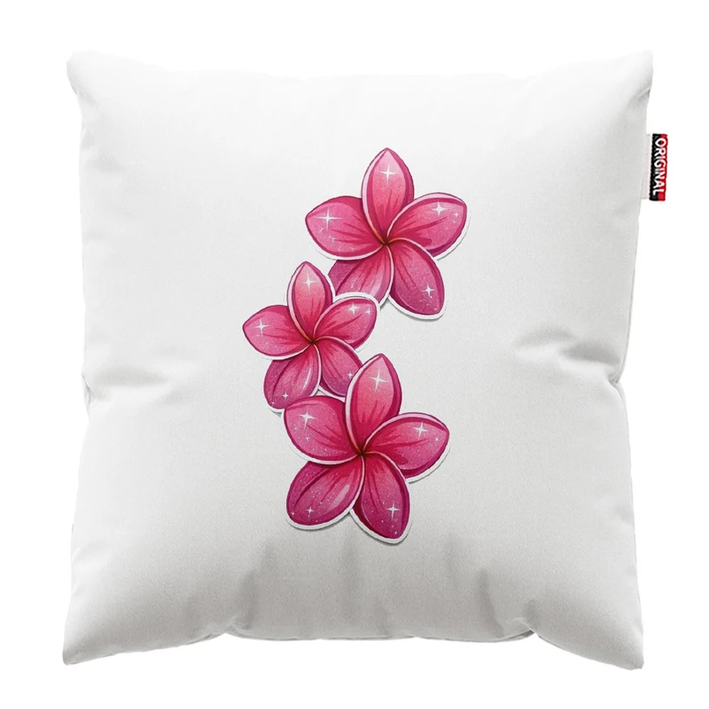  کوسن پاد آفرین طرح گل کد 3692 سایز 30*30 سانتی متر