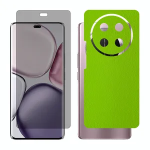 Glass Together model privacy screen protector suitable for Honor X9c mobile phone with back cover sticker