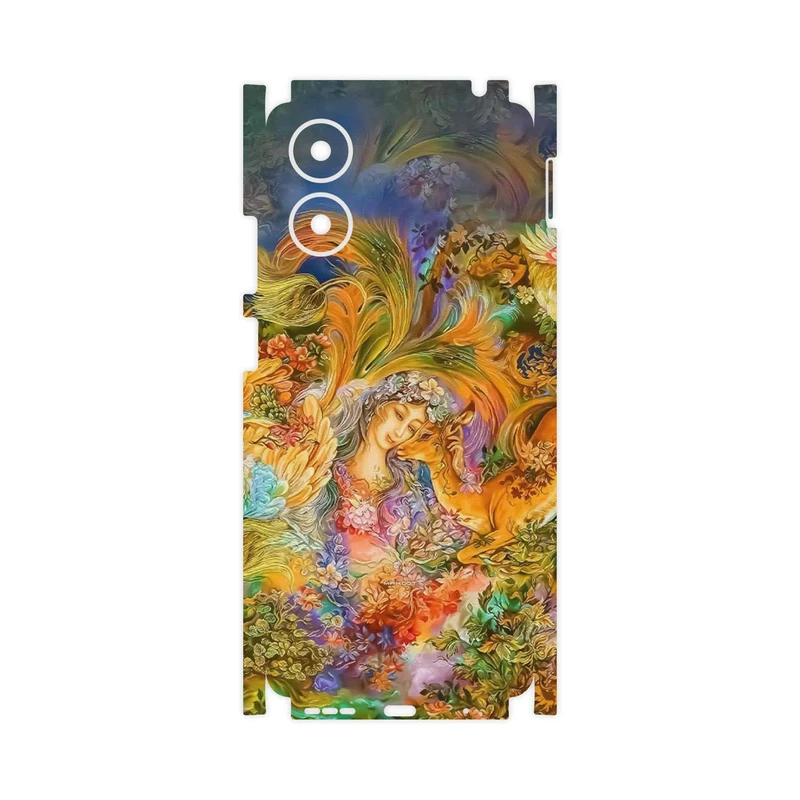 برچسب پوششی ماهوت مدل Persian miniature 3-FullSkin مناسب برای گوشی موبایل موتورولا Moto G04s