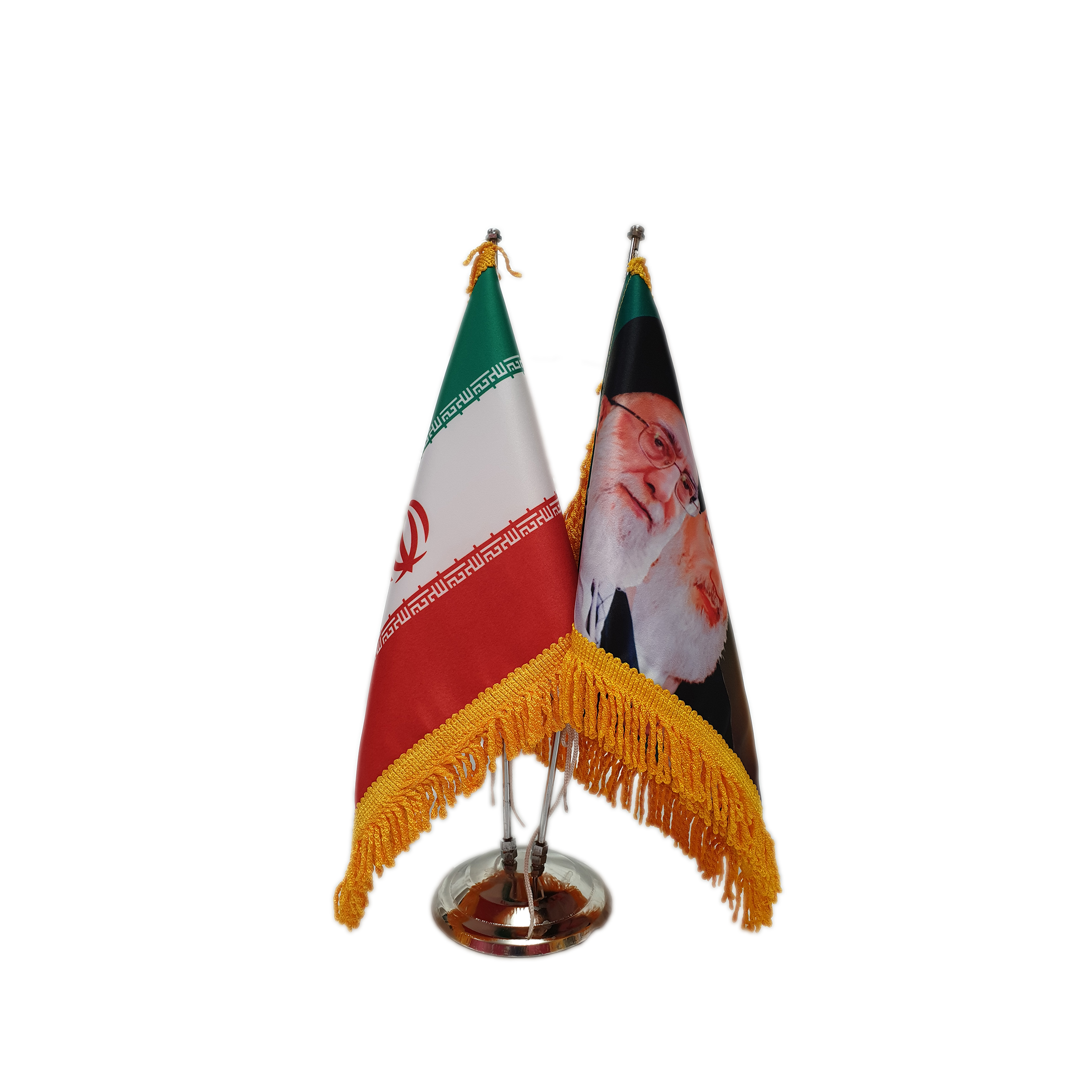 پرچم رومیزی ایران اسکرین طرح ایران - رهبری مدل 20401