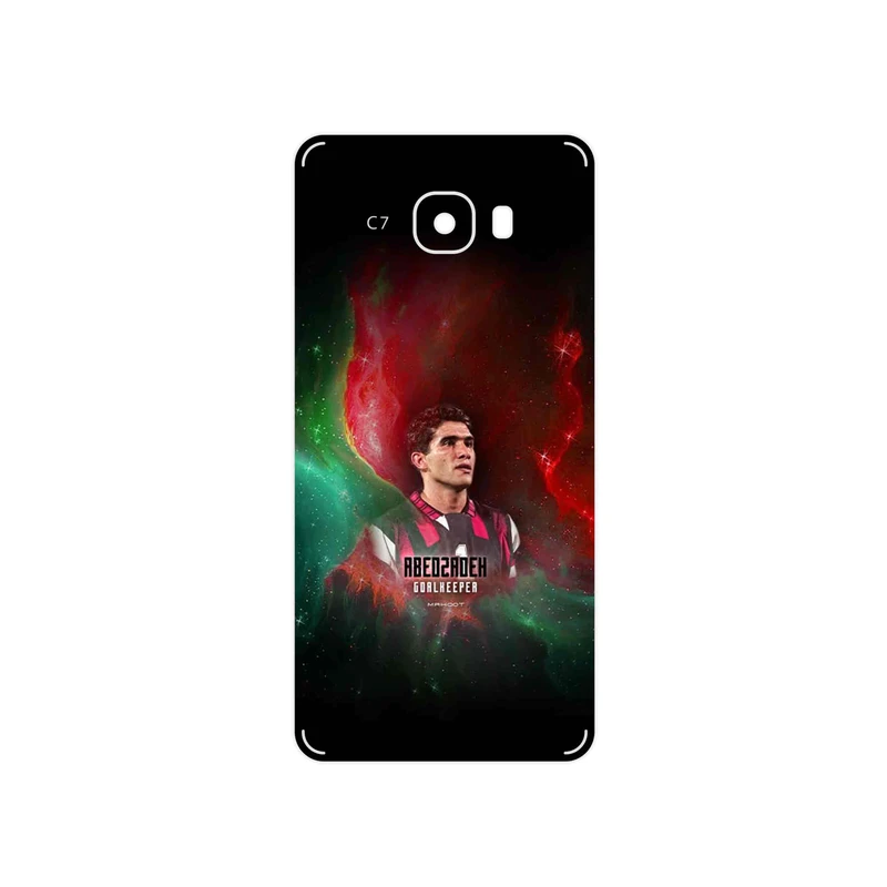برچسب پوششی ماهوت مدل Ahmad Reza Abedzadeh مناسب برای گوشی موبایل سامسونگ Galaxy C7