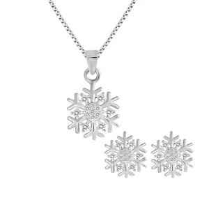 نیم ست نقره زنانه اقلیمه کد NN367