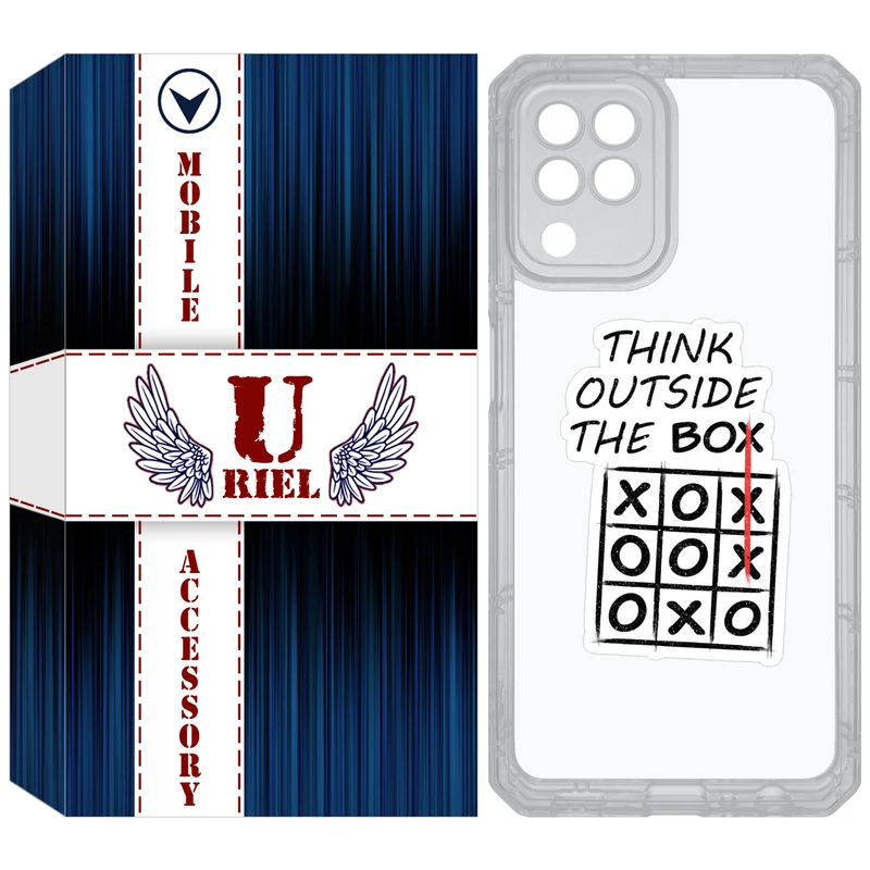 کاور یوریل قاب مدل Clear کد 96 طرح انگیزشی مناسب برای گوشی موبایل سامسونگ Galaxy A22 4G / M32 / M22