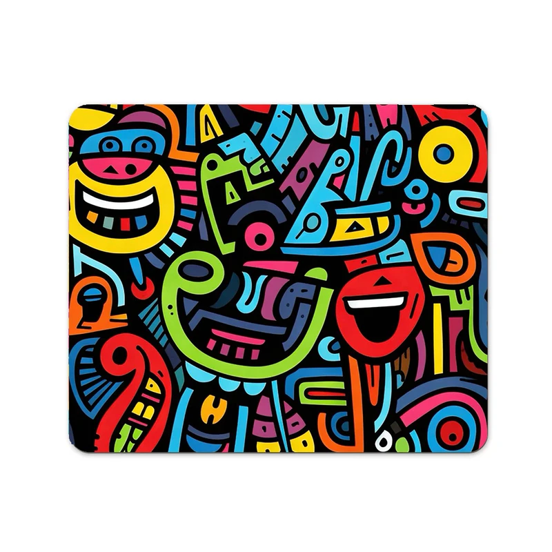 ماوس پد مدل اشکال و خطوط کد DKMP16