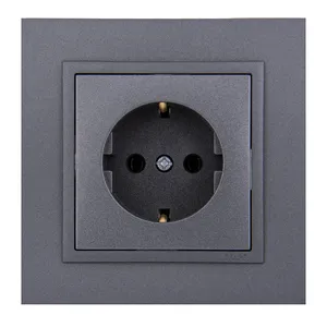 پریز برق ارت دار ایفاپل مدل LOGUS90 ANIMATO کد 90910TSS/21130/90631