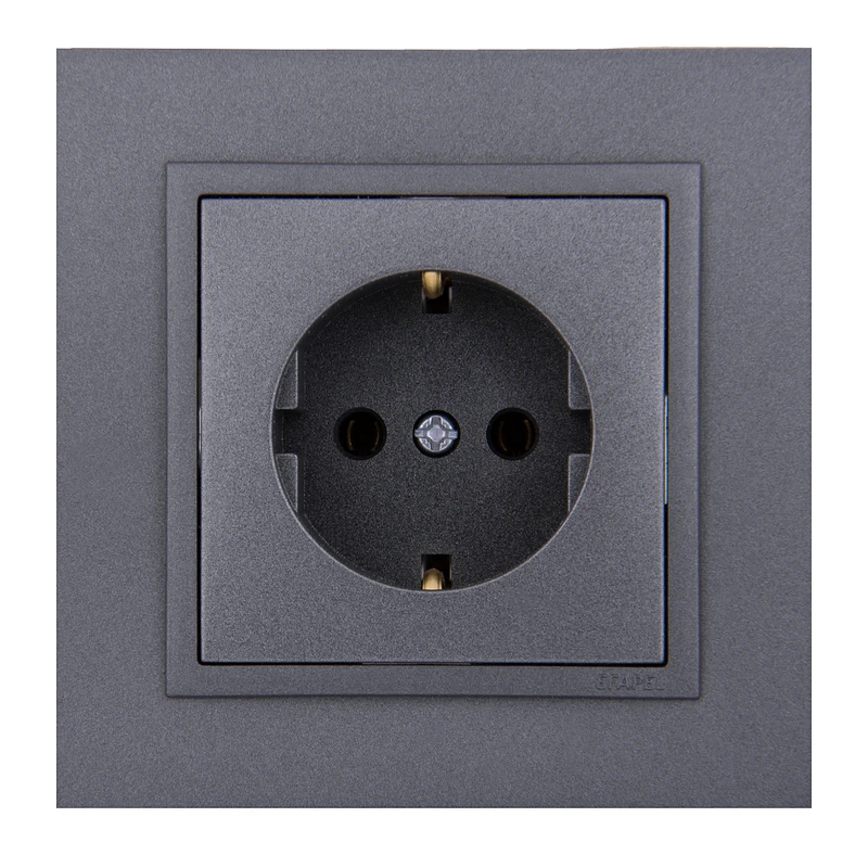 پریز برق ارت دار ایفاپل مدل LOGUS90 ANIMATO کد 90910TSS/21130/90631