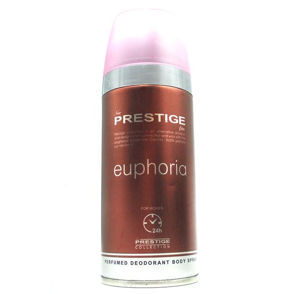 اسپری خوشبو کننده بدن زنانه پرستیژ مدل euphoria حجم 150 میلی لیتر اسپری خوشبو کننده بدن زنانه پرستیژ مدل euphoria حجم 150 میلی لیتر